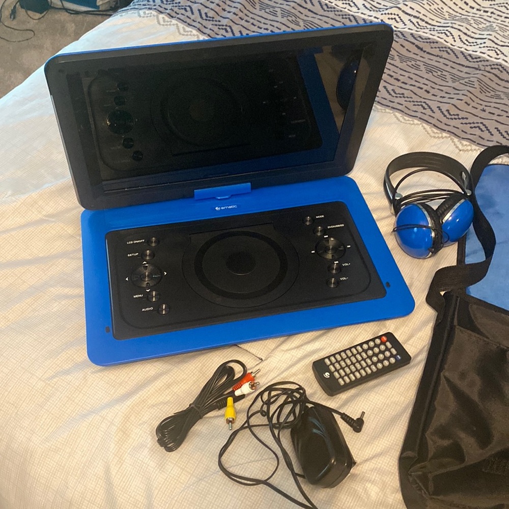 DVD player for traveling or at home